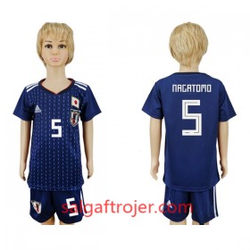 Japan Fodboldtrøjer Nagatomo 5 Børn Hjemmebanesæt VM 2018